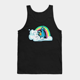 Brite Bomber Unicorn Rise Tank Top